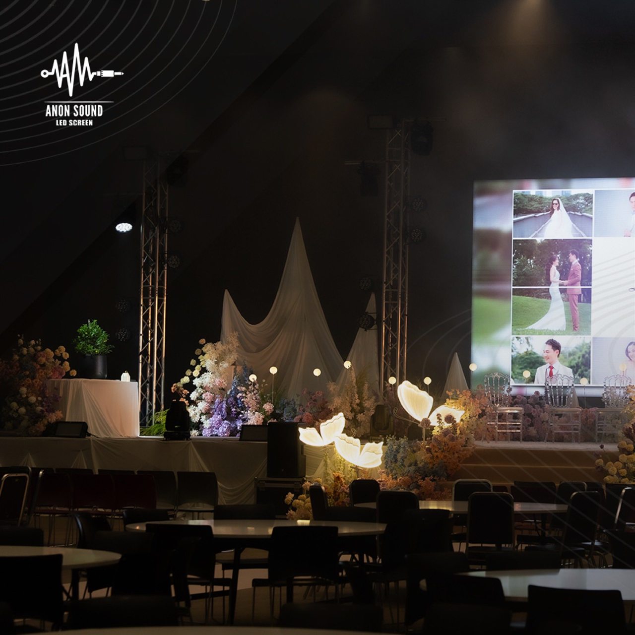 เวทีงานแต่งในร่ม
